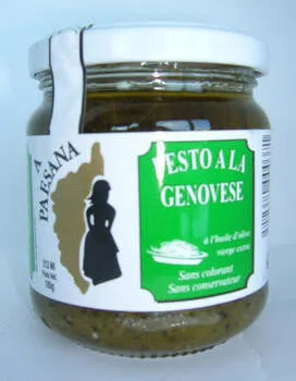 Pesto corse au Brocciu AOP et aux noisettes