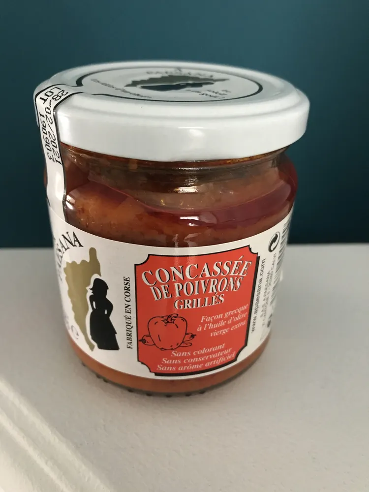 Concassée De Poivrons Grillés
