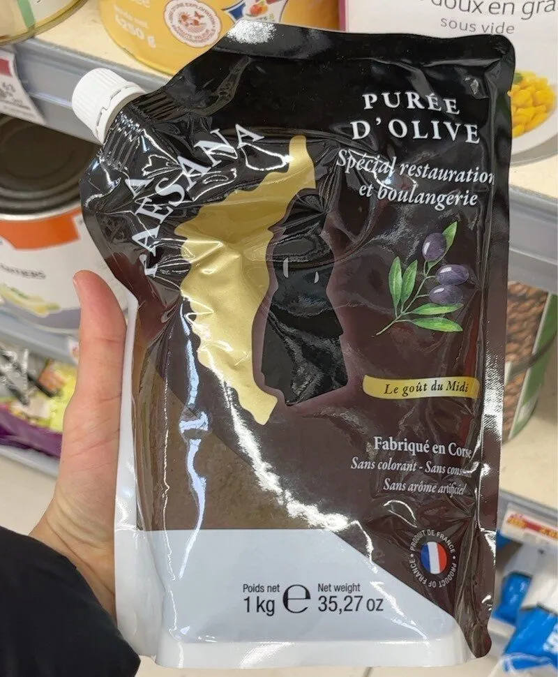 Purée d’olive