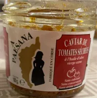 Caviar de tomates sechees