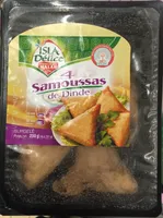 4 Samoussas de Dinde, Surgelé