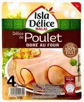Délice de poulet doré au four