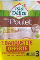 Lot de 3 Délice de Poulet Halal