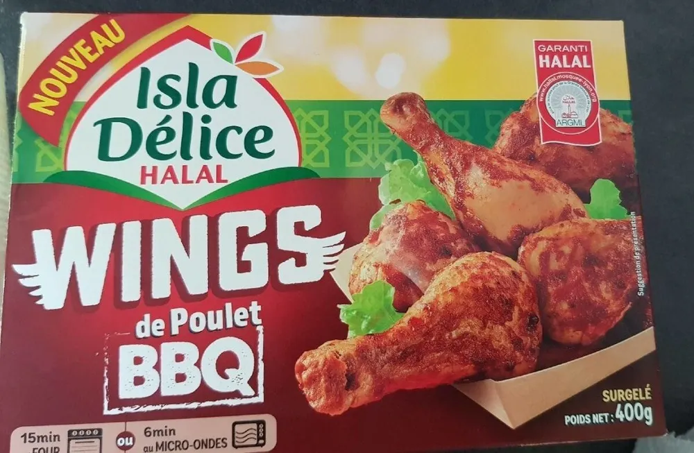 Isla delice wings bbq