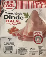 Tranché de dinde HALAL
