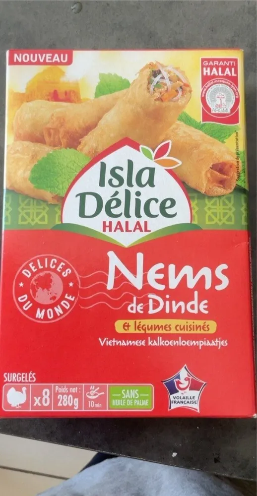 Nems de dinde