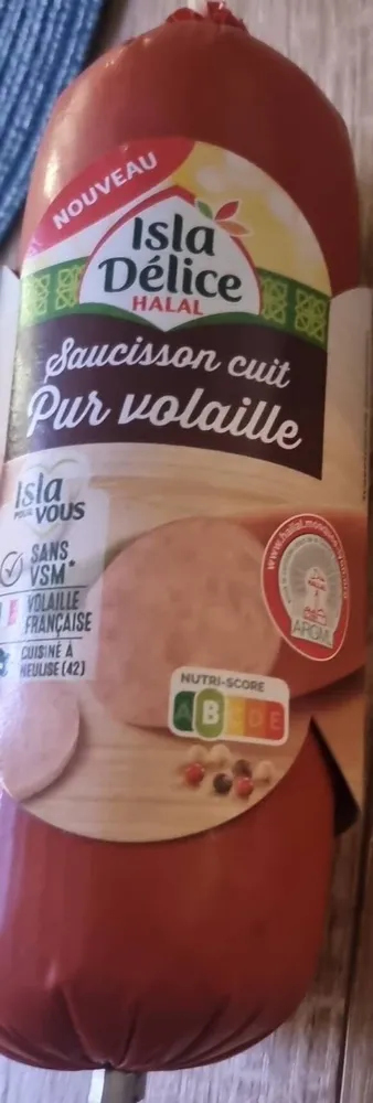 Saucisson cuit Pur volaille