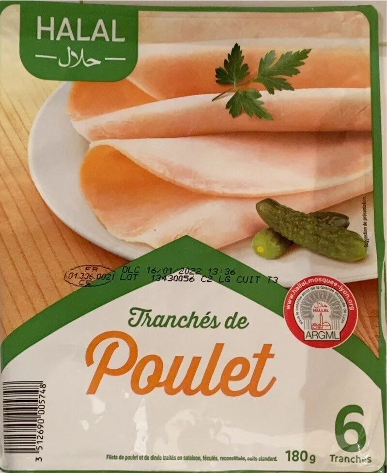 Tranches de poulet