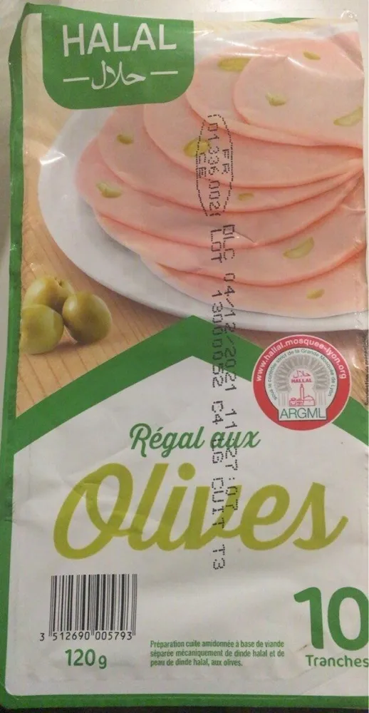 Regal aux olives