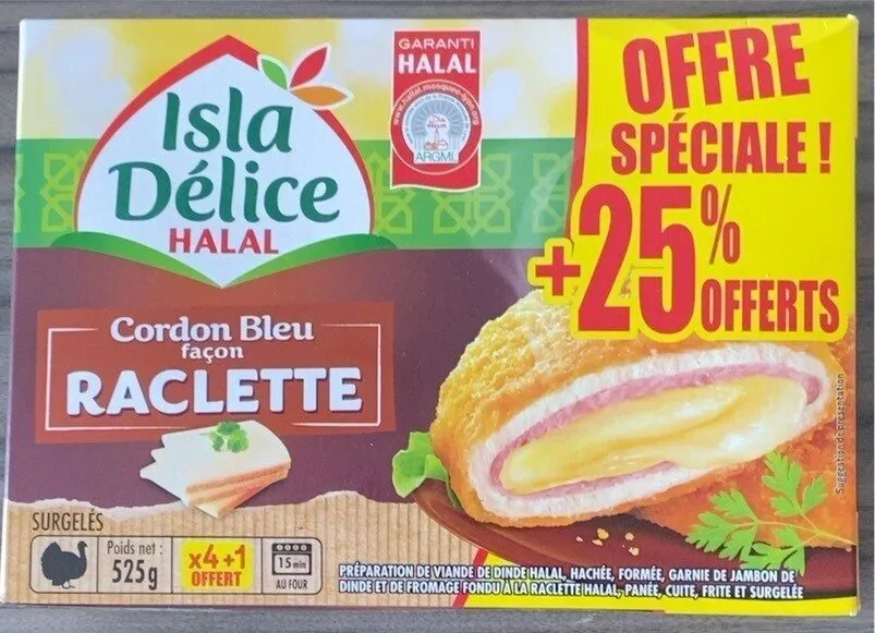 Cordon bleu façon raclette