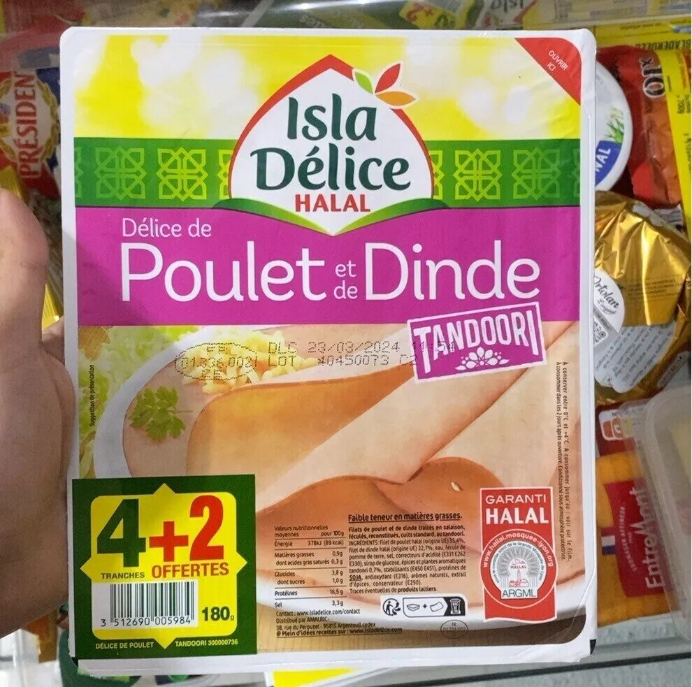 Delice de poulet de dinde tandori