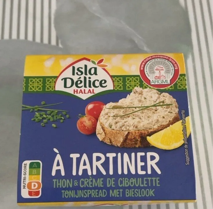 A tartiner, thon et creme de ciboulette