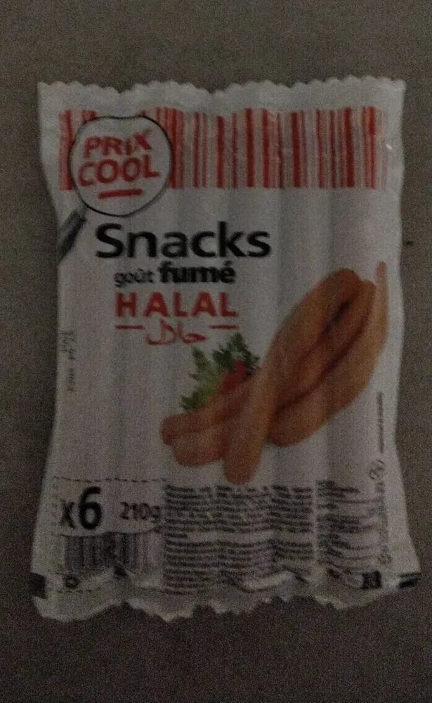 Snacks goût fumé HALAL