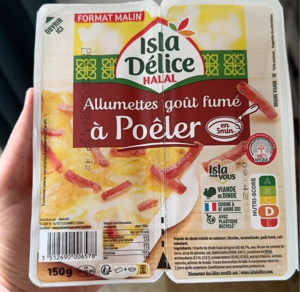Allumettes gout fumé à Poêler