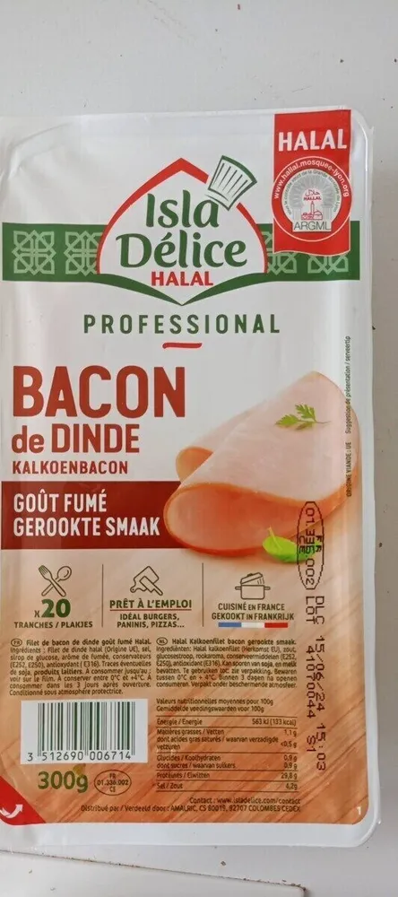 Bacon de dinde