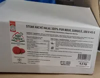 Steak haché halal 100 % pure bœuf