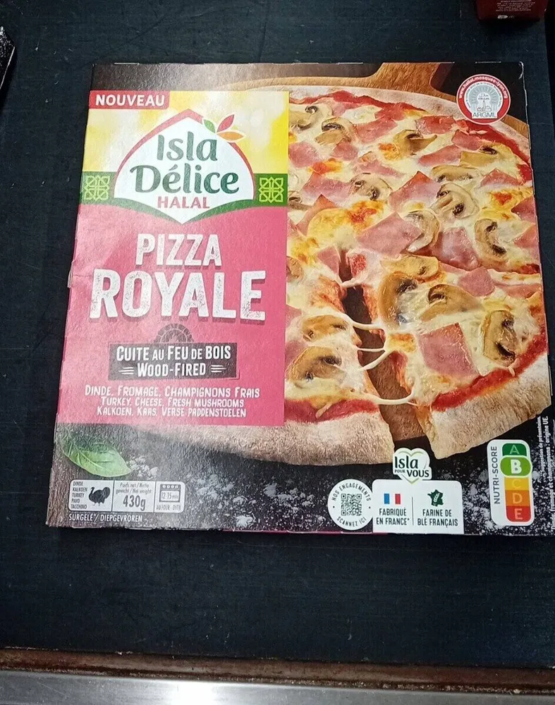 Turkey, Cheese and Fresh Mushroom Pizza