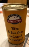 Bloc foie gras de canard du perigord
