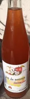 Jus de pomme fraise