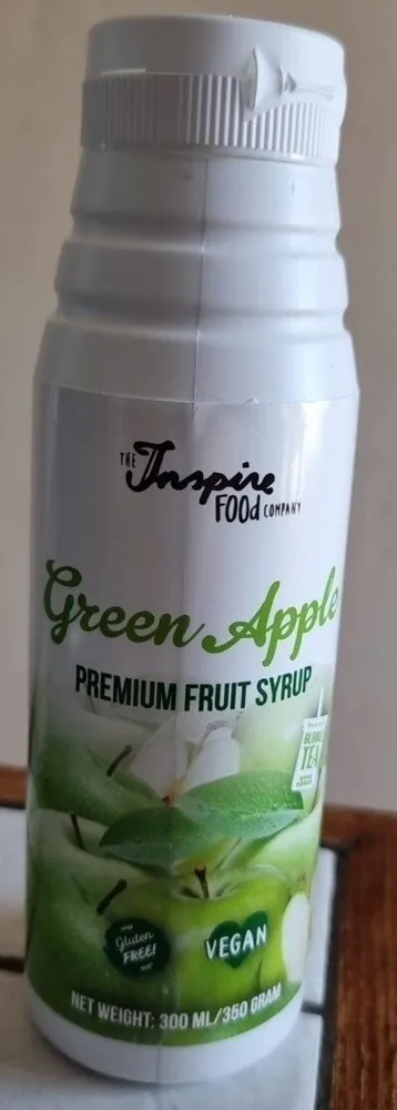 Sirop pomme verte