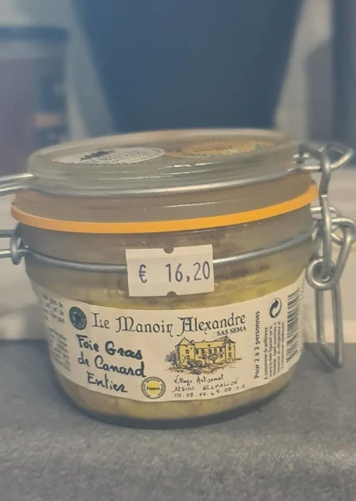 Foie gras de canard entier