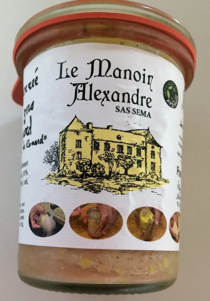 Caille fourrée au foi gras de canard à 10 %