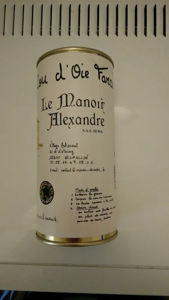Cou d'Oie Farci