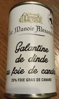 Galantine de dinde au foie de canard