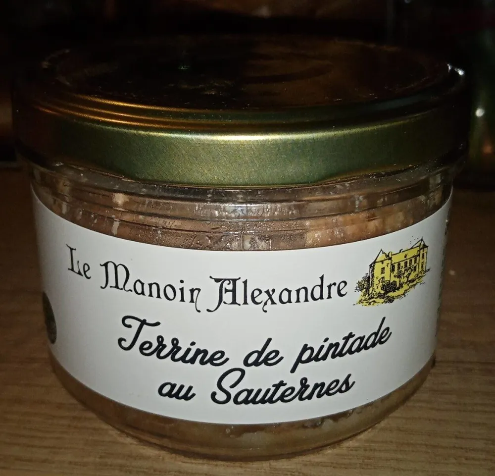 Terrine de pintade au Sauternes