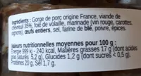 Terrine de chevreuil