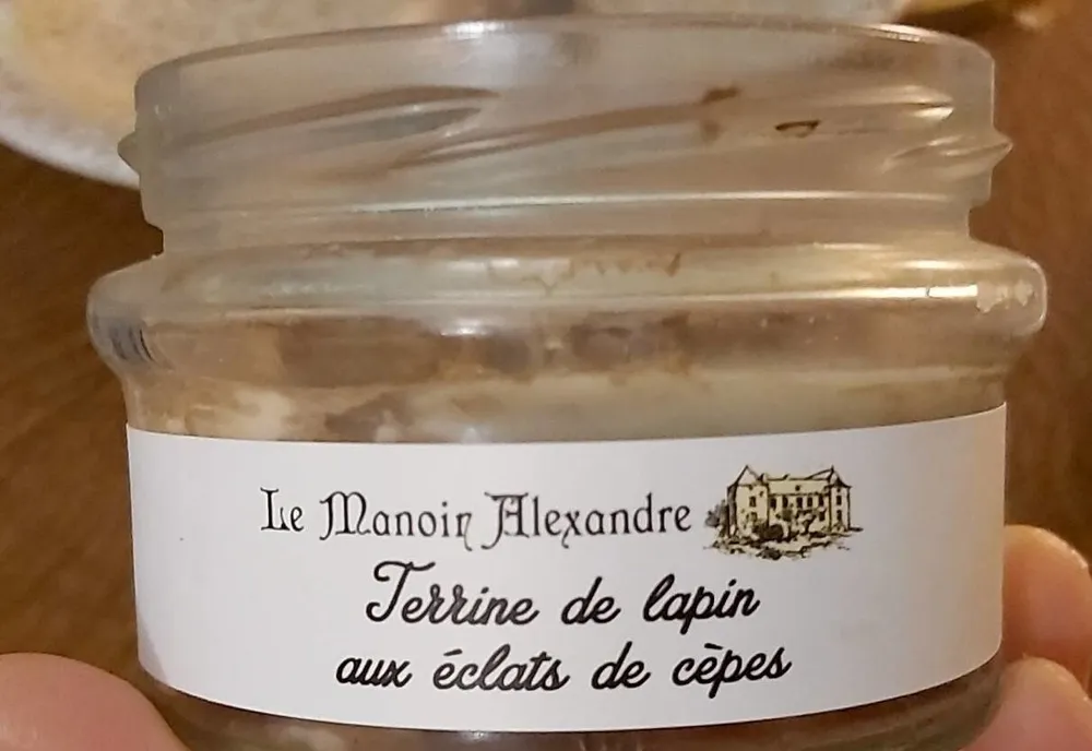 Terrine de lapin aux éclats de cèpes