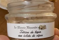 Terrine de lapin aux éclats de cèpes