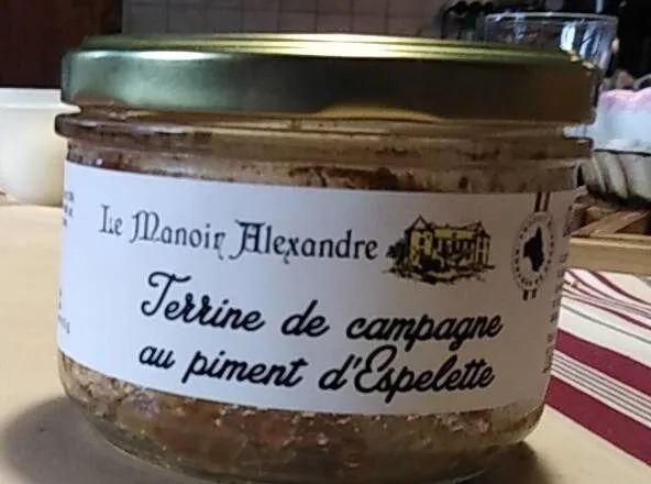 Terrine de campagne au piment d'espelette