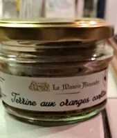 Terrine aux oranges confites