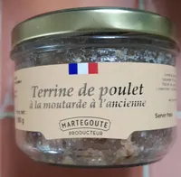 Terrine de poulet à la moutarde à l'ancienne