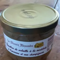 Chaudron de volaille à la moutarde et aux champignons