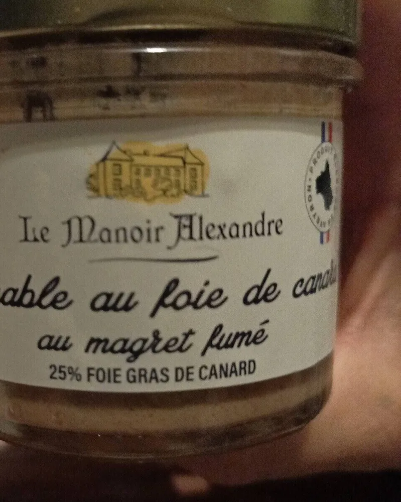 Tartinables au foie de canard au magret fumé