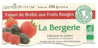 Yaourt de Brebis aux Fruits Rouges