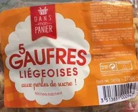 Gaufres Liégeoises aux perles de sucre