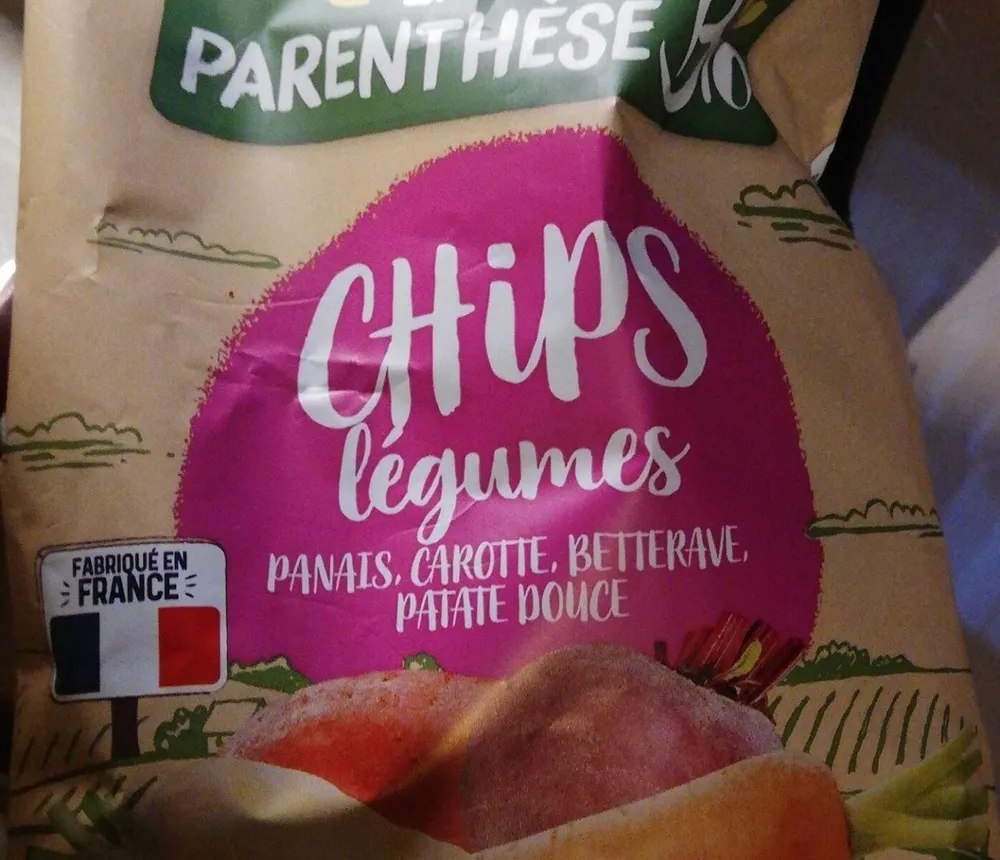 Chips légumes