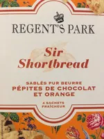 Shortbreads chocolat orange