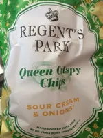 Queen Crispy Chips - Sour cream and onions