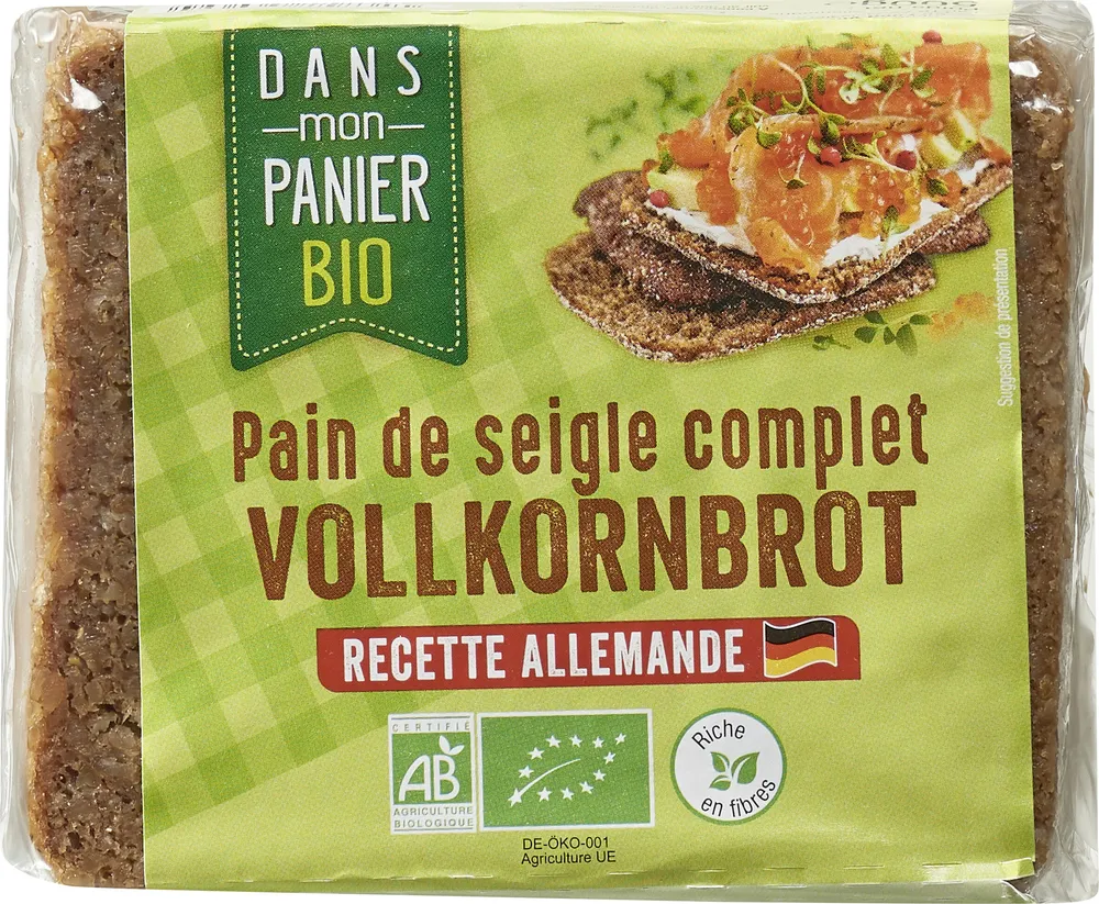 Pain de seigle complet