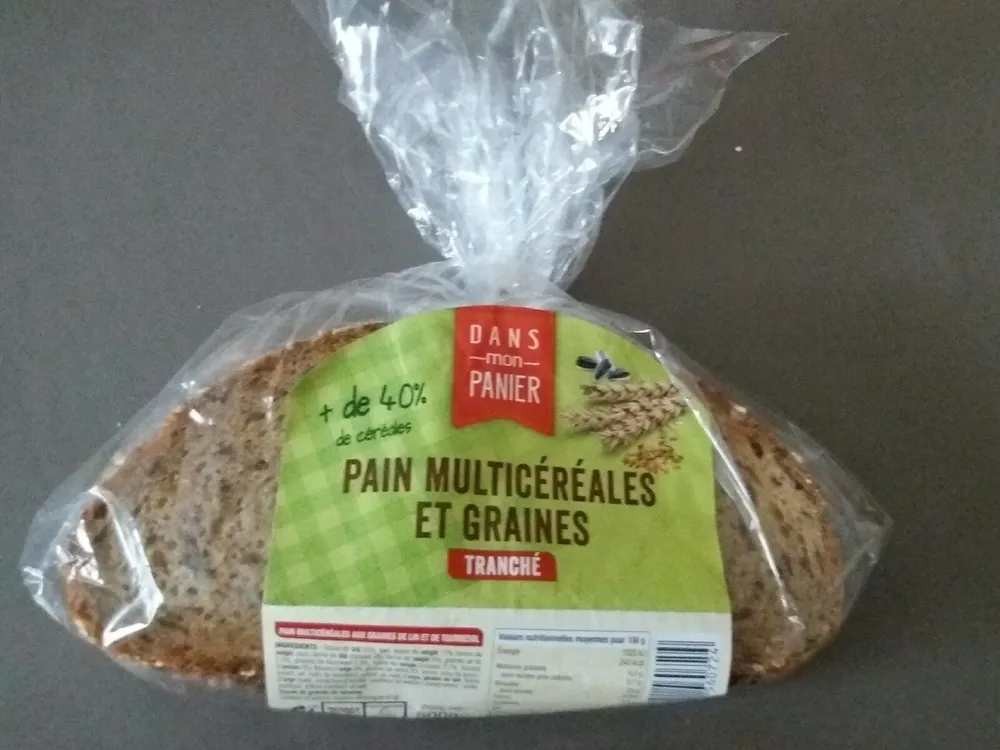 Pain multicéréales et graines