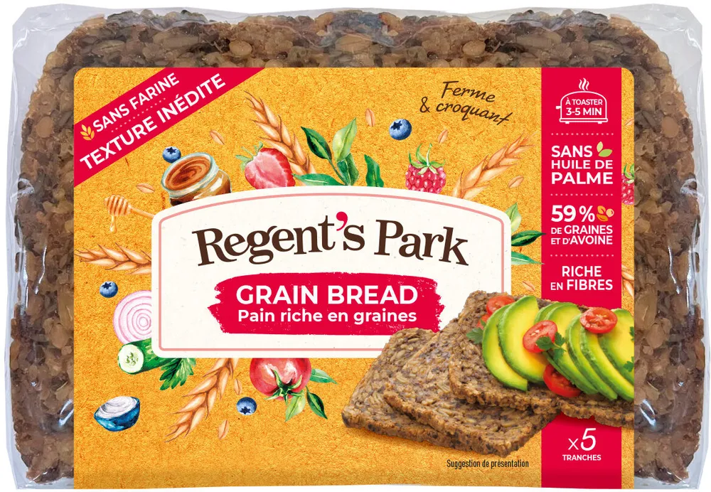GRAIN BREAD Pain riche en graines