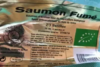 Saumon d'Ecosse Bio Claude Traiteur 2 tranches