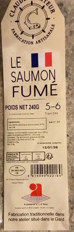 Saumon fumée