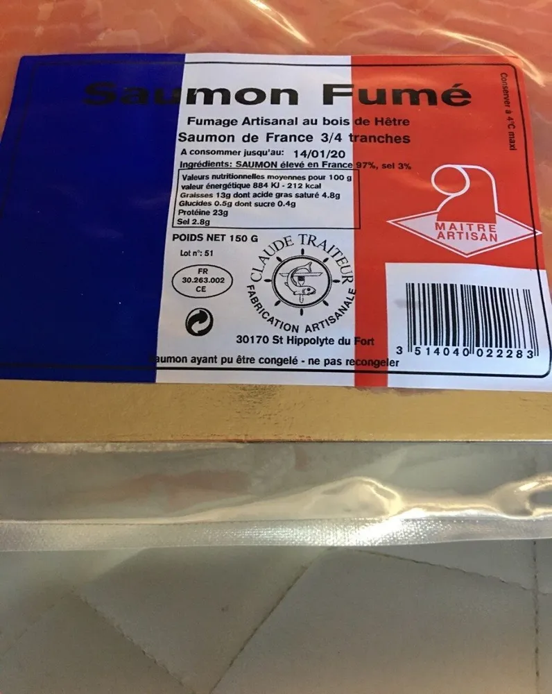 Saumon fumé