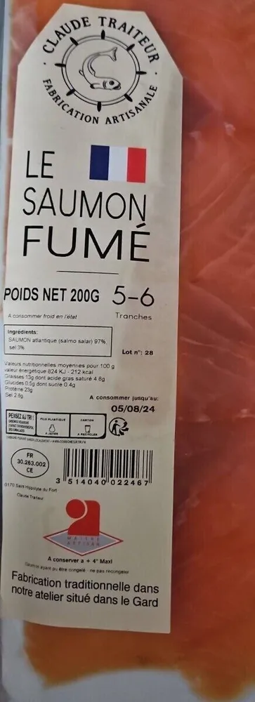 Saumon fumé