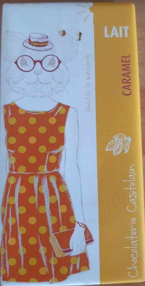 Mini tablette Chocolat Lait Caramel